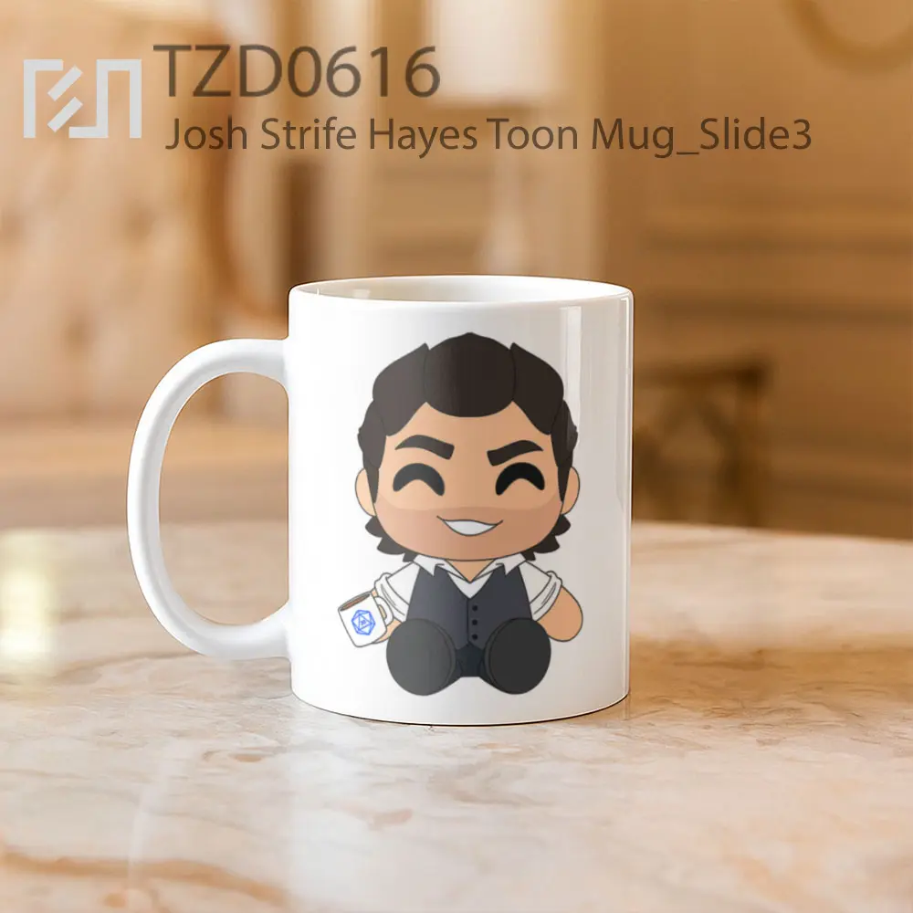 Josh Strife Hayes Toon Mug - All-side / Desain