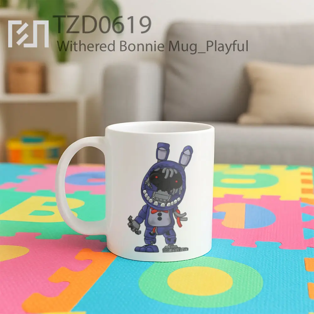 Withered Bonnie Mug - All-side / Desain