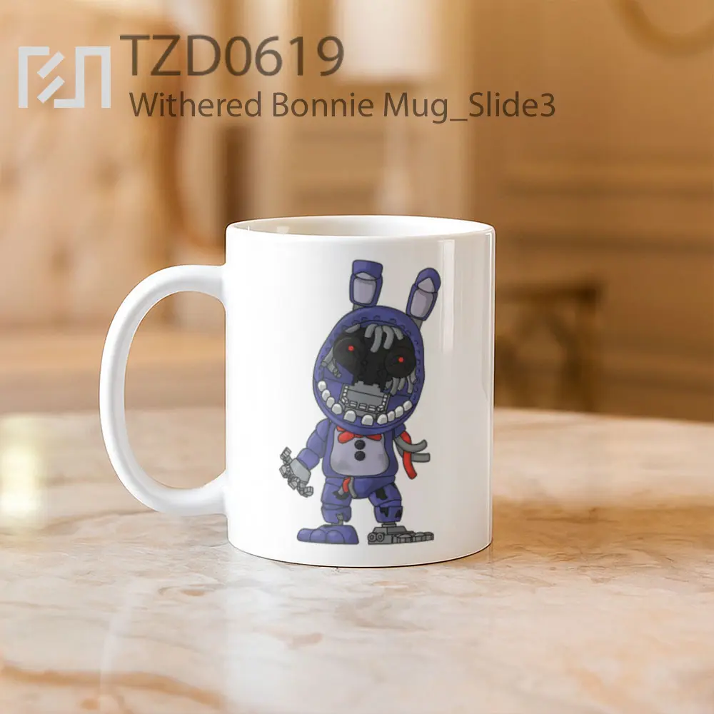 Withered Bonnie Mug - All-side / Desain