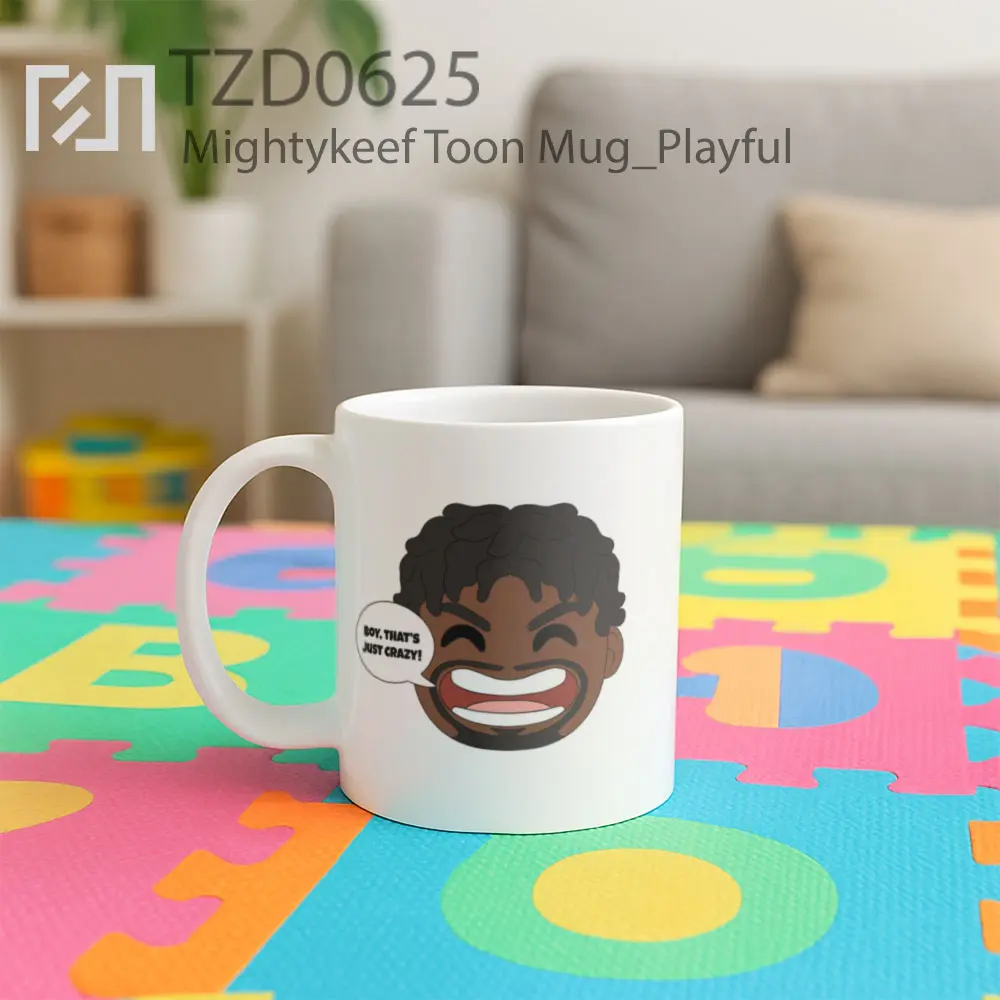 Mightykeef Toon Mug - All-side / Desain