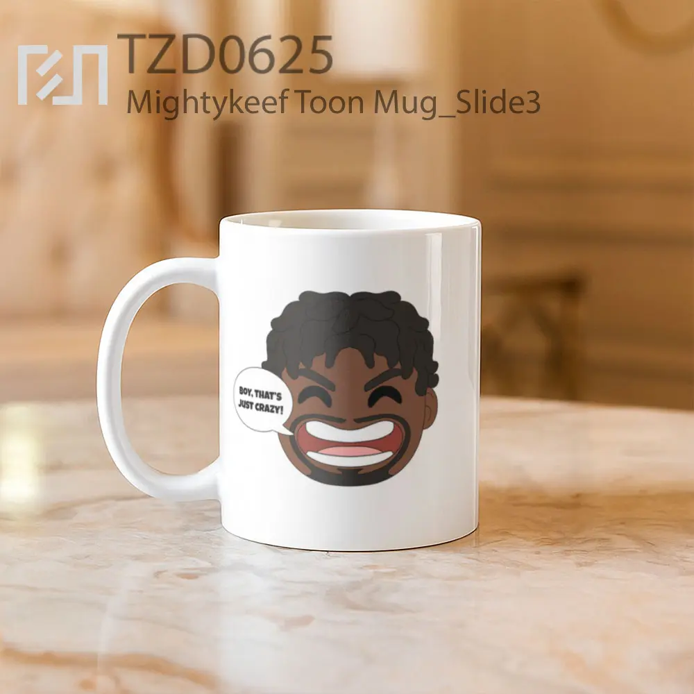 Mightykeef Toon Mug - All-side / Desain