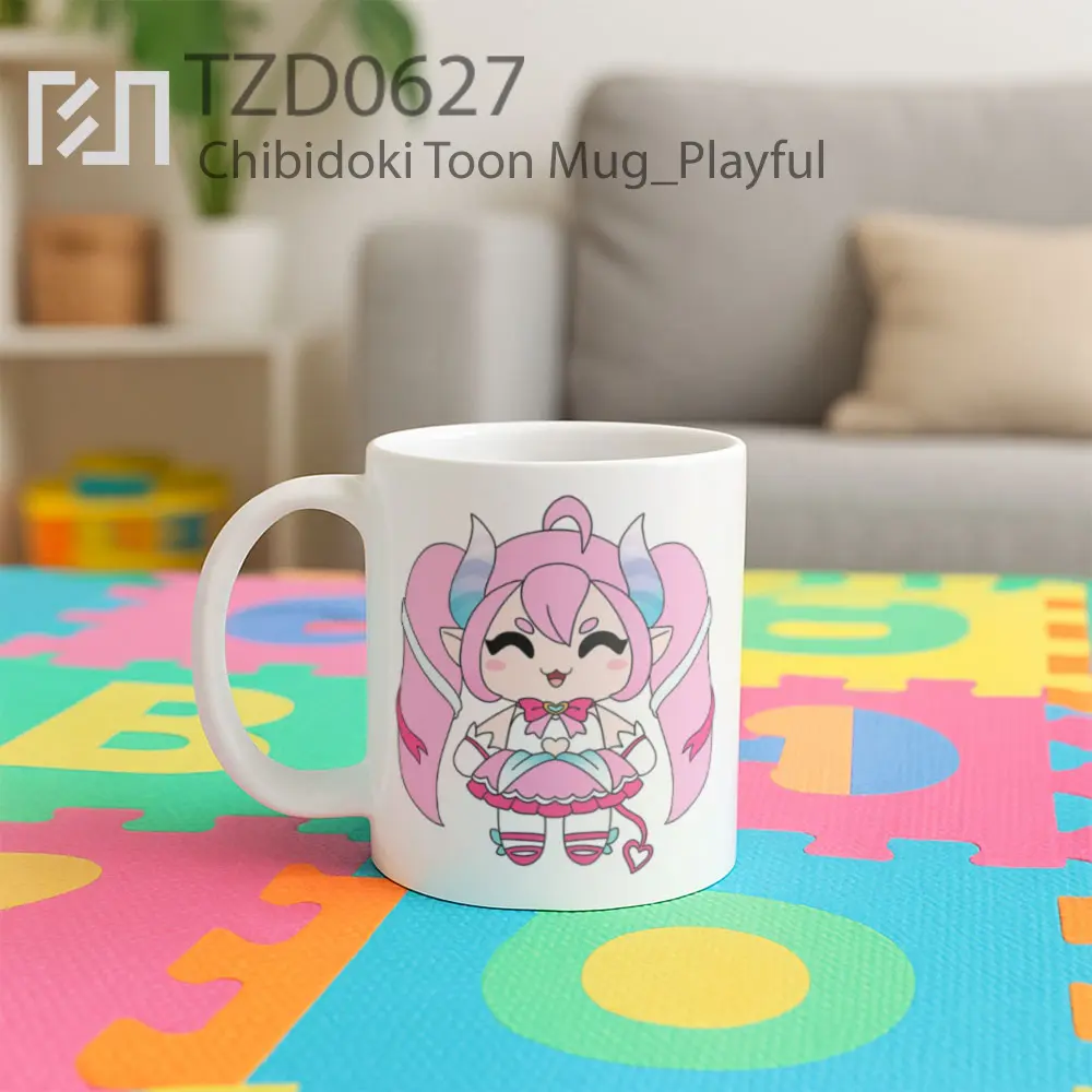 Chibidoki Toon Mug - All-side / Desain