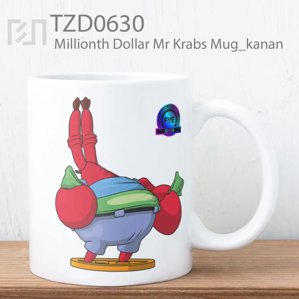 Millionth Dollar Mr Krabs Mug