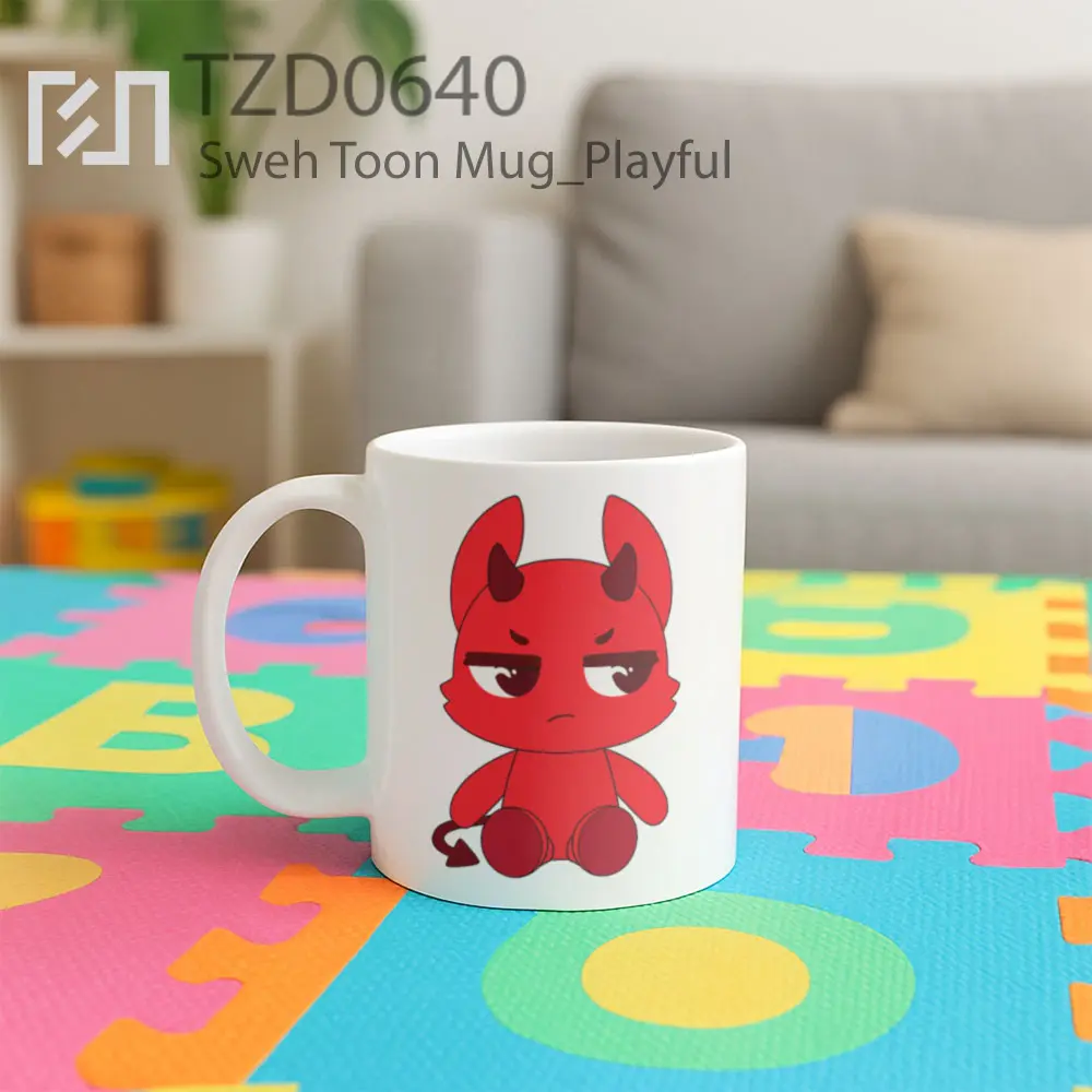 Sweh Toon Mug - All-side / Desain