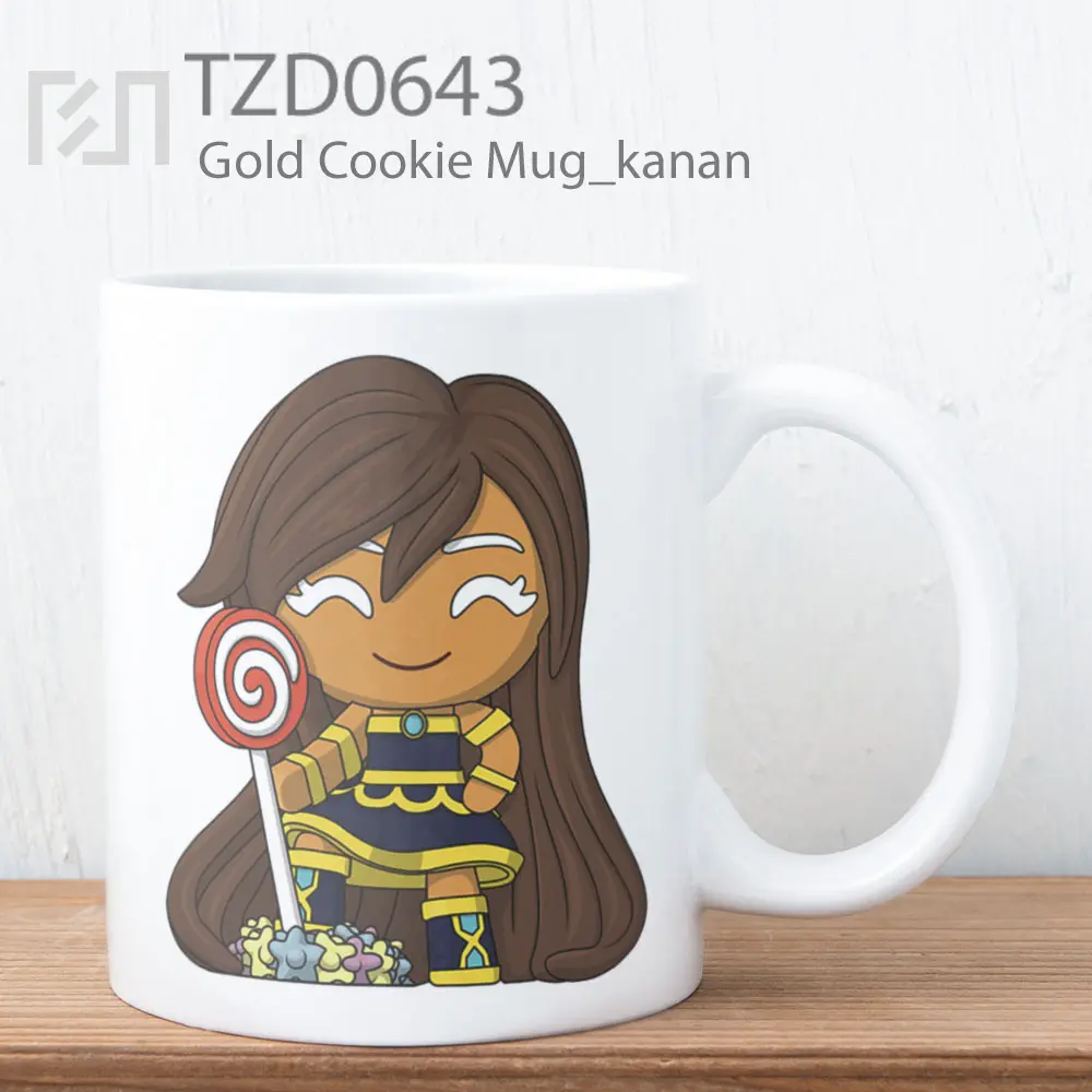 Gold Cookie Mug