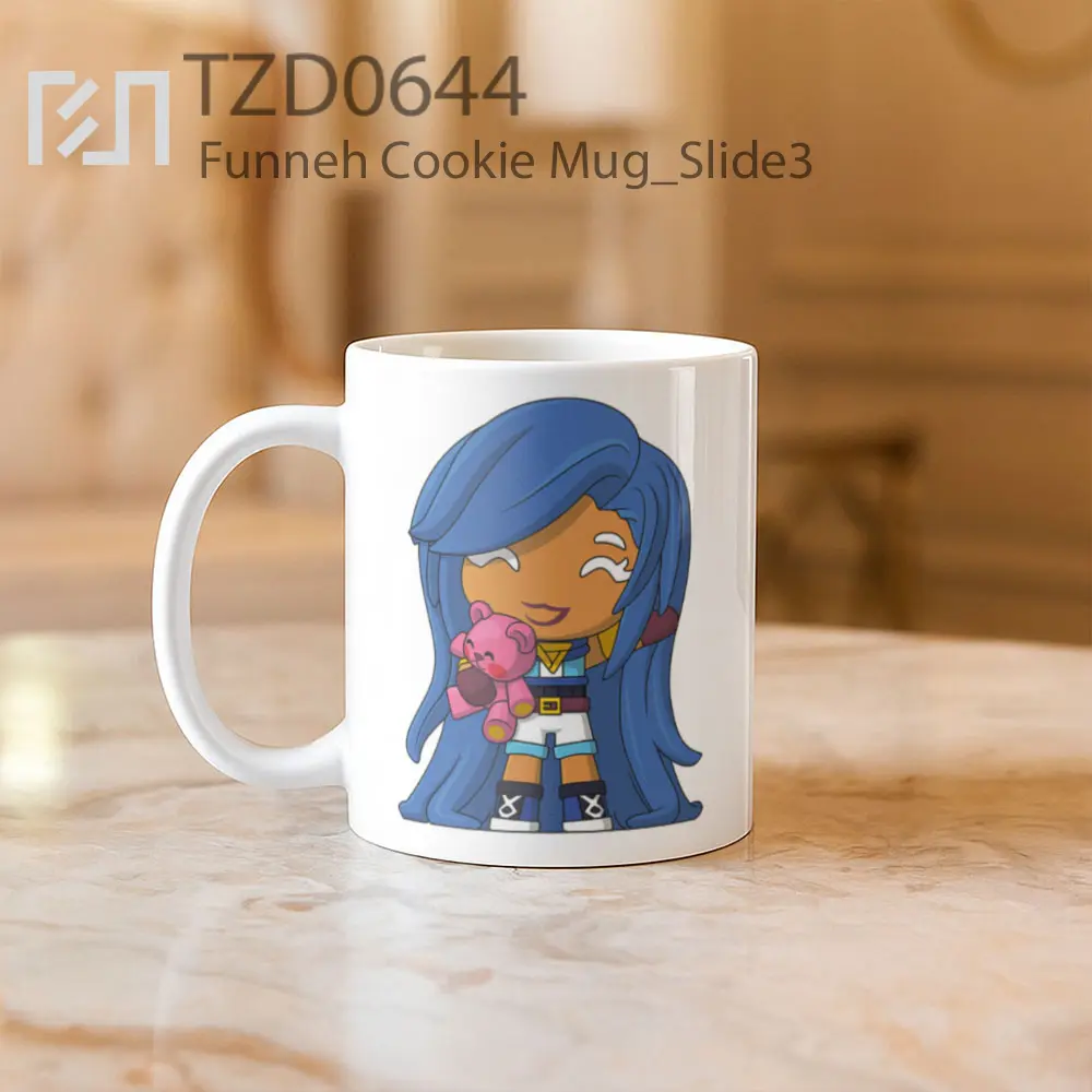 Funneh Cookie Mug - All-side / Desain