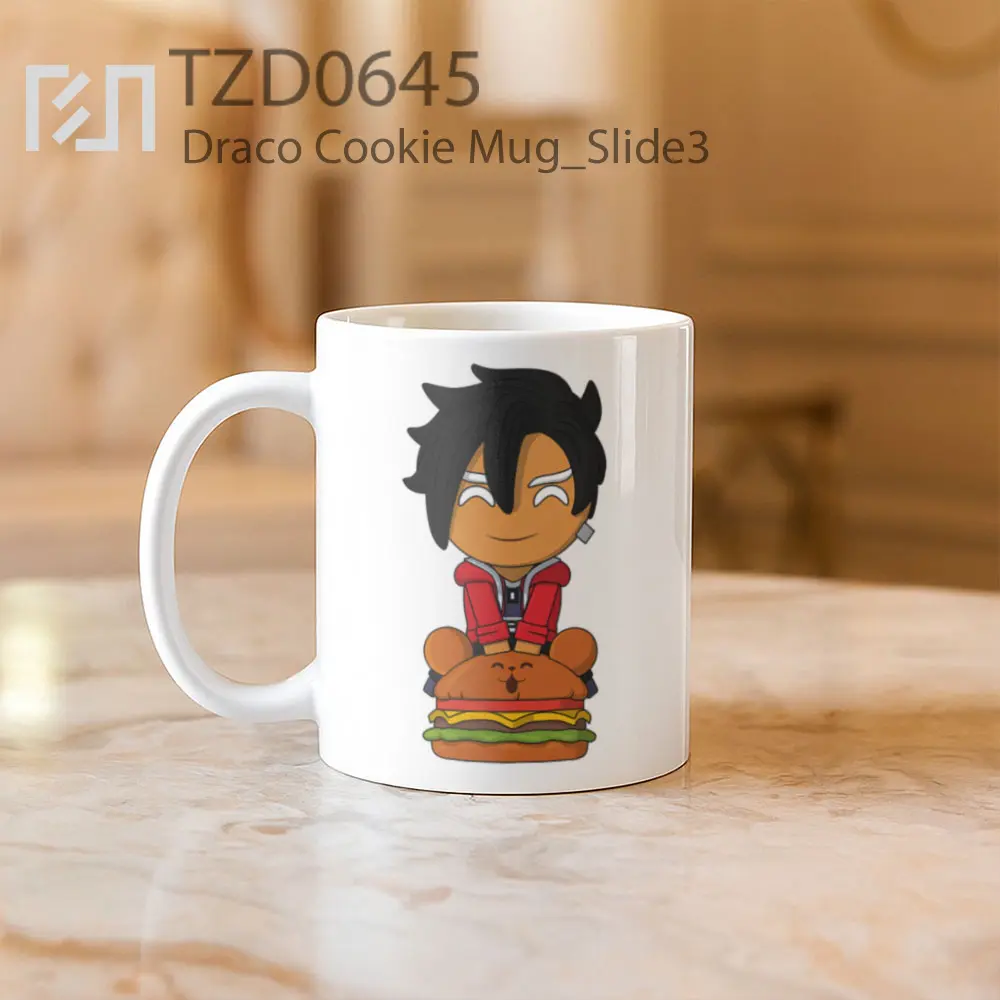 Draco Cookie Mug - All-side / Desain