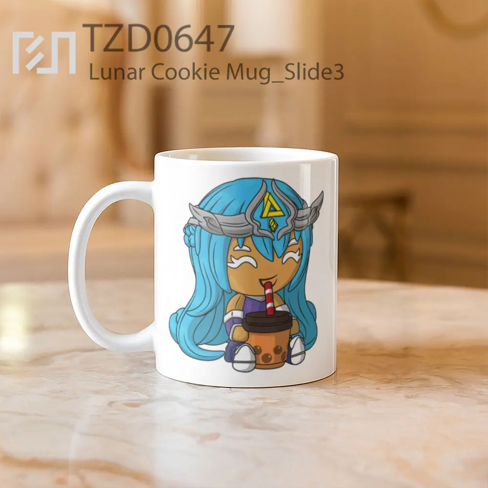 Lunar Cookie Mug - All-side / Desain