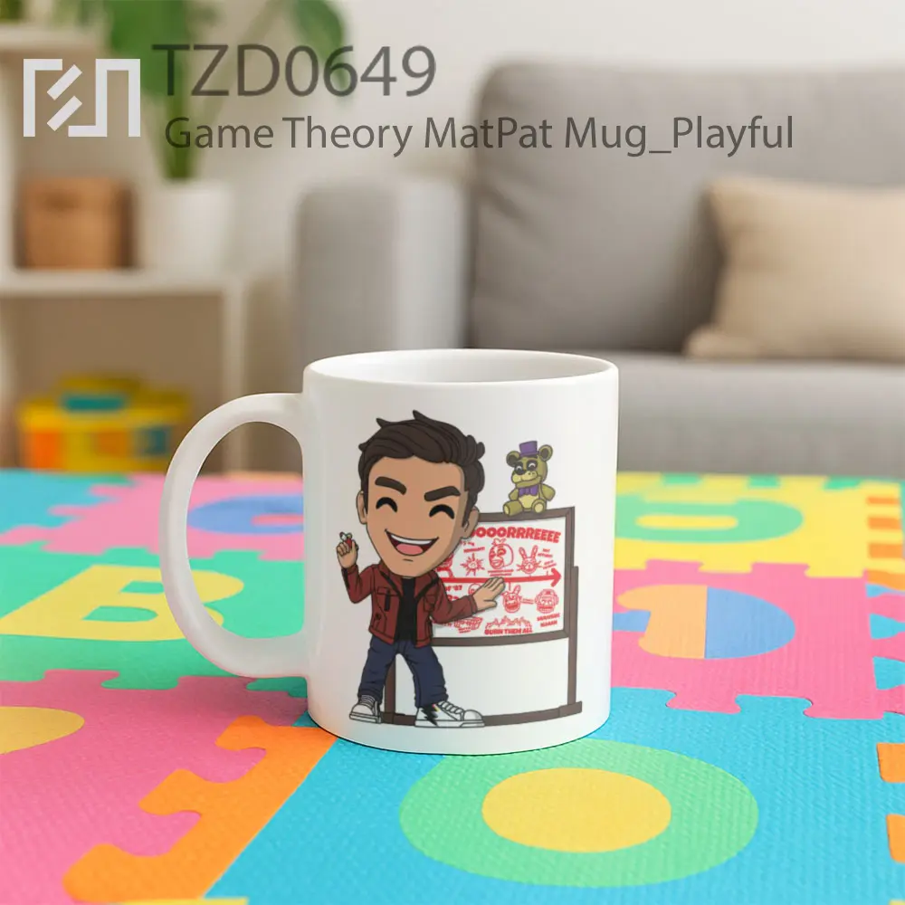 Game Theory MatPat Mug - All-side / Desain