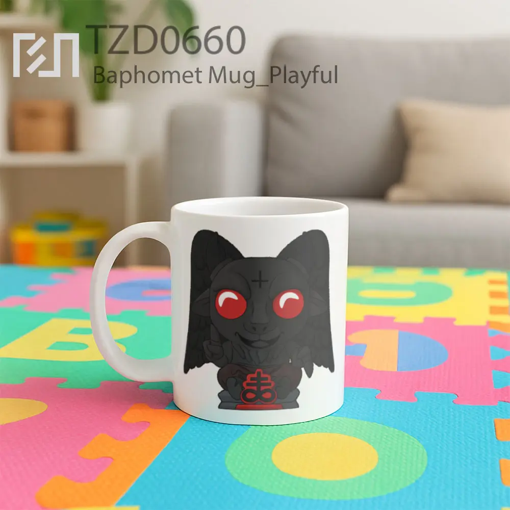 Baphomet Mug - All-side / Desain
