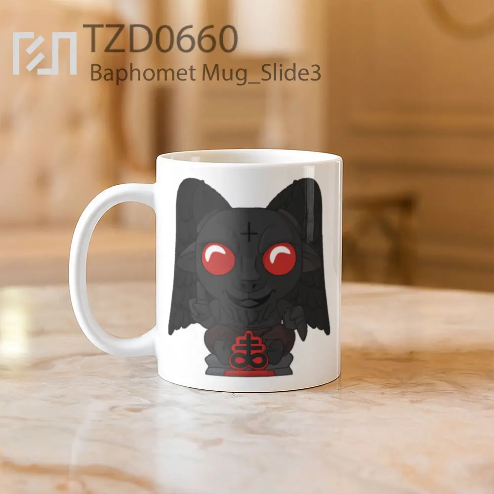 Baphomet Mug - All-side / Desain