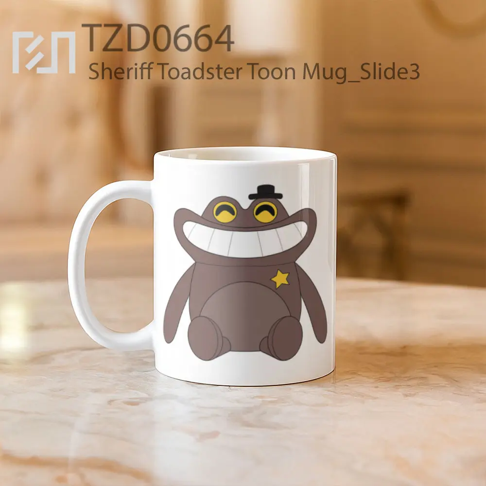 Sheriff Toadster Toon Mug - All-side / Desain