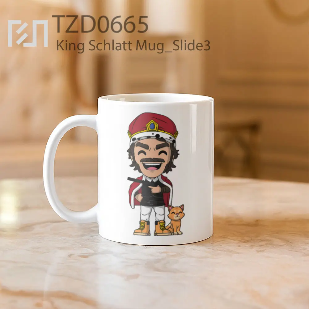 King Schlatt Mug - All-side / Desain