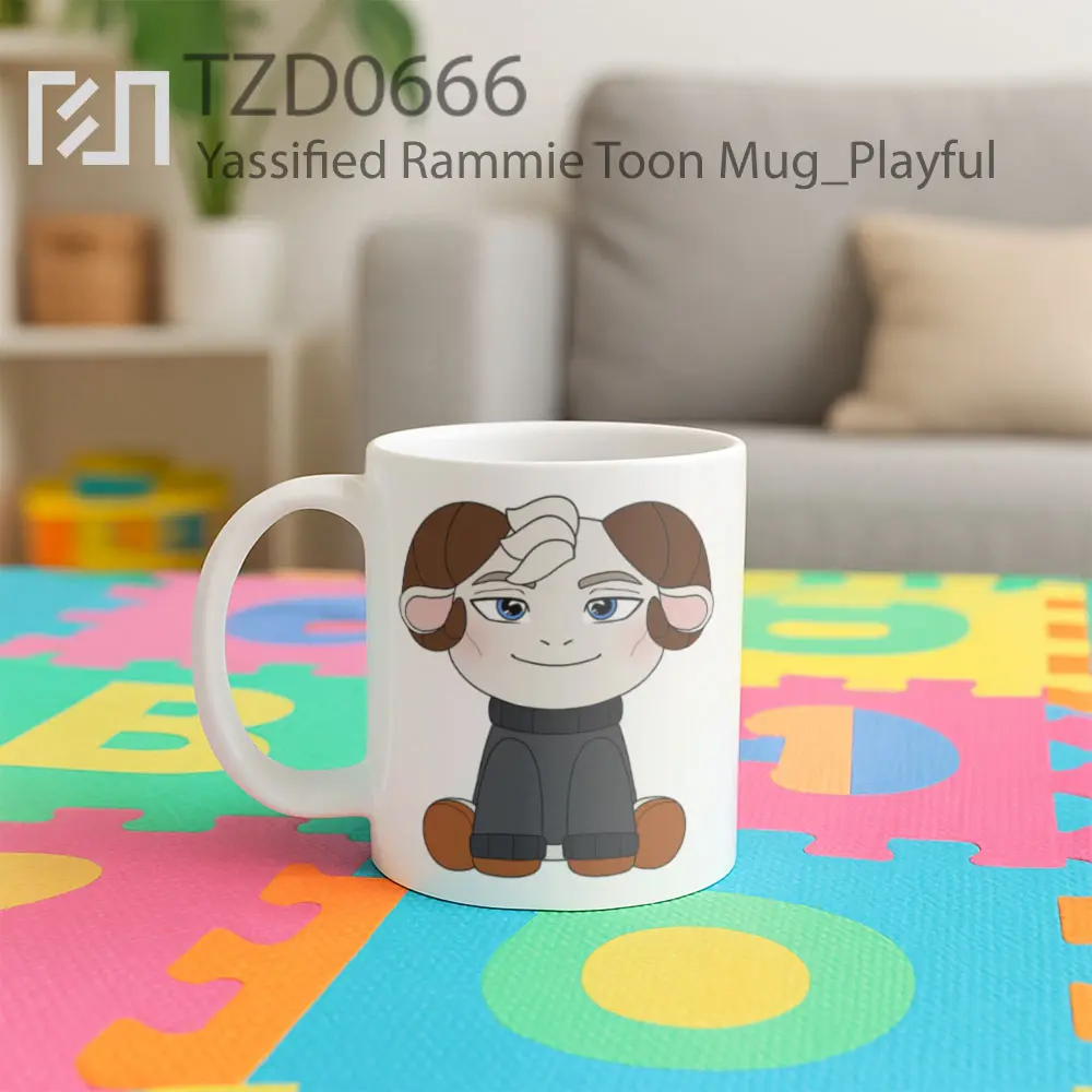 Yassified Rammie Toon Mug - All-side / Desain