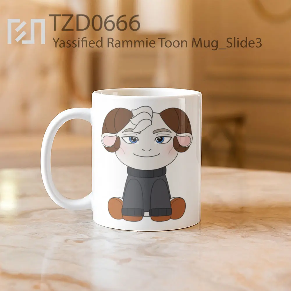 Yassified Rammie Toon Mug - All-side / Desain