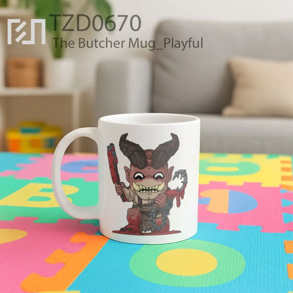 The Butcher Mug - All-side / Desain
