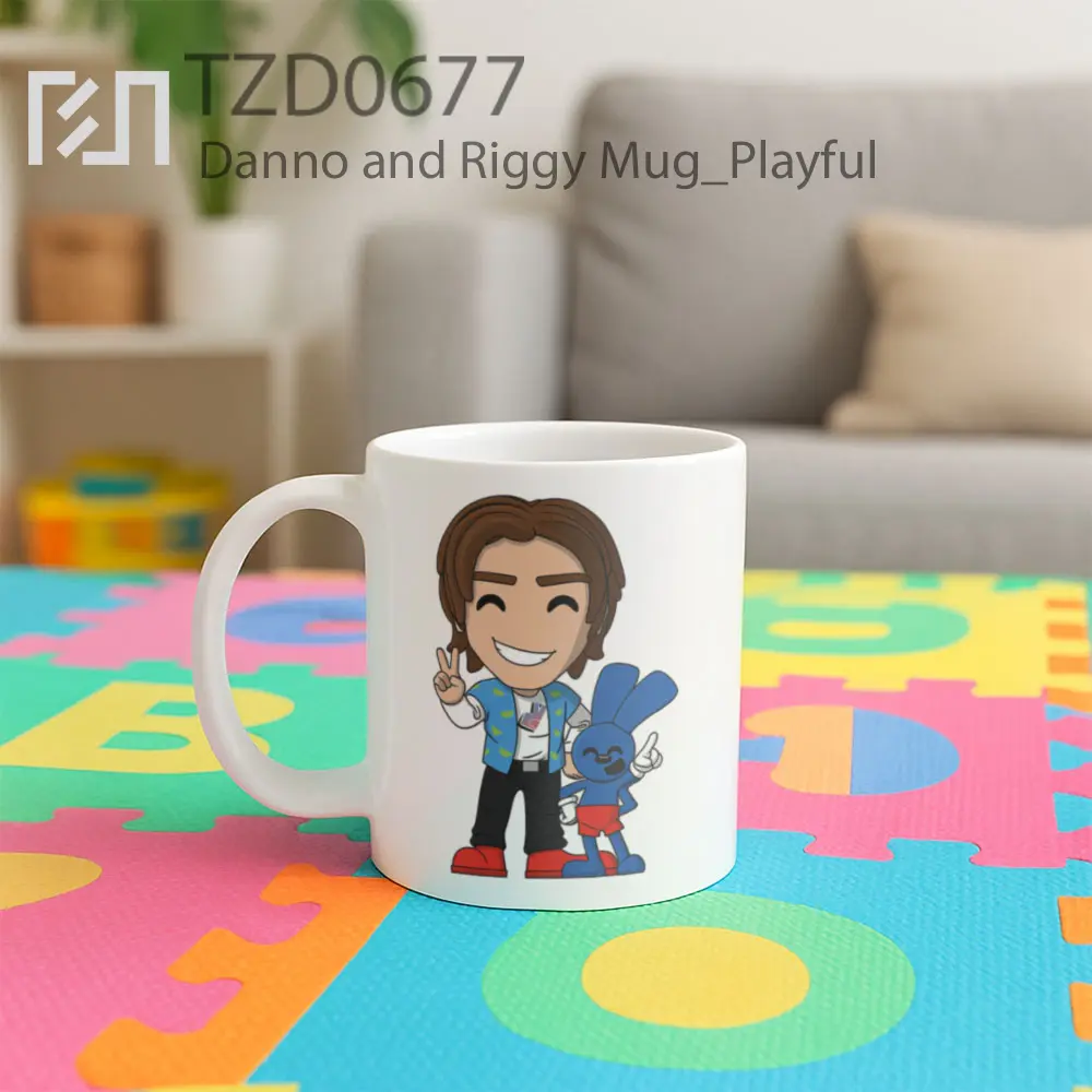 Danno and Riggy Mug - All-side / Desain