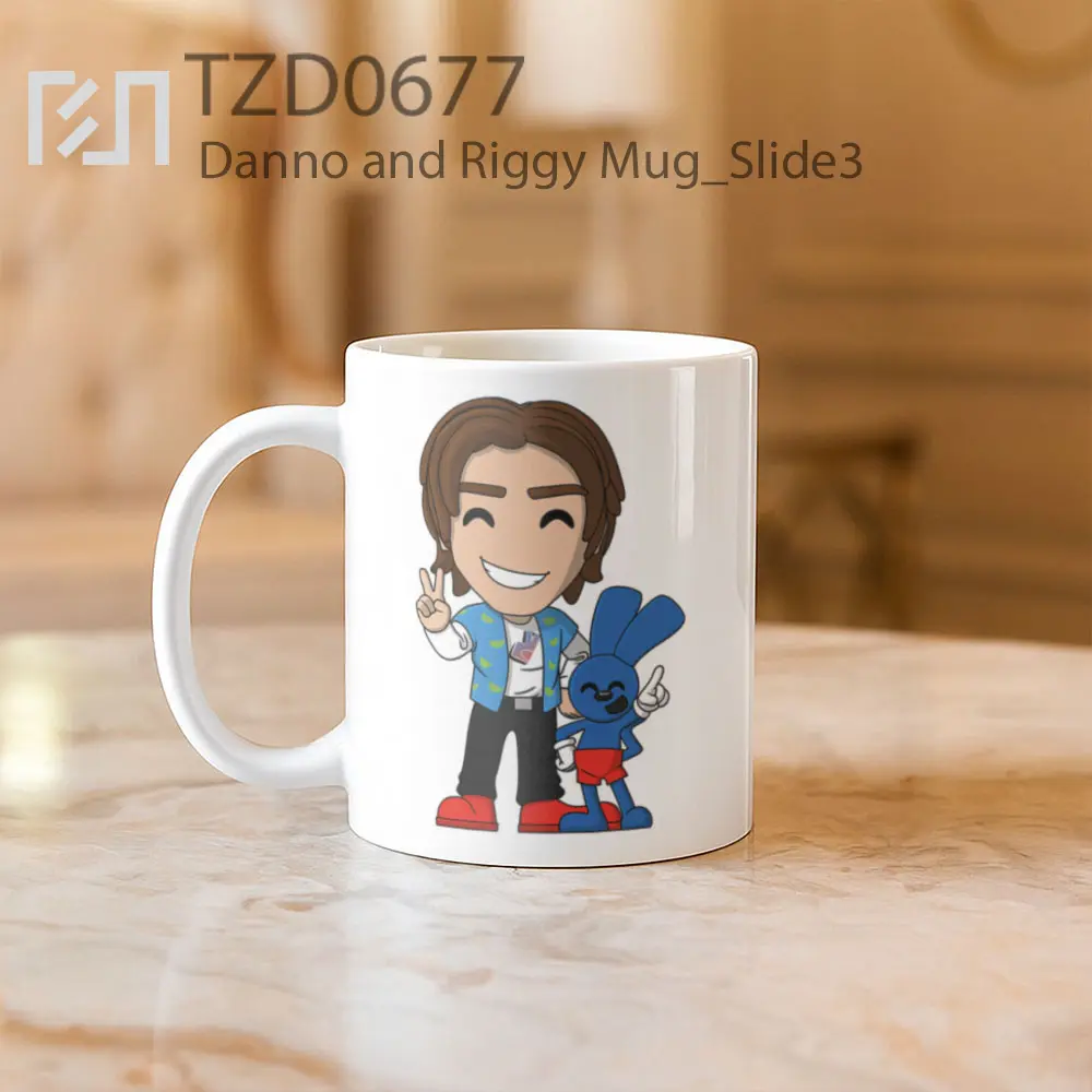 Danno and Riggy Mug - All-side / Desain