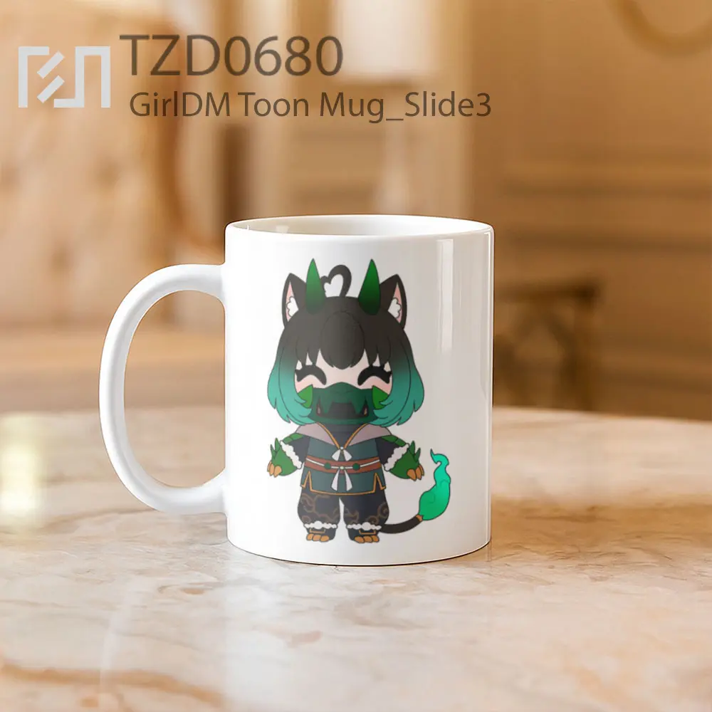 GirlDM Toon Mug - All-side / Desain
