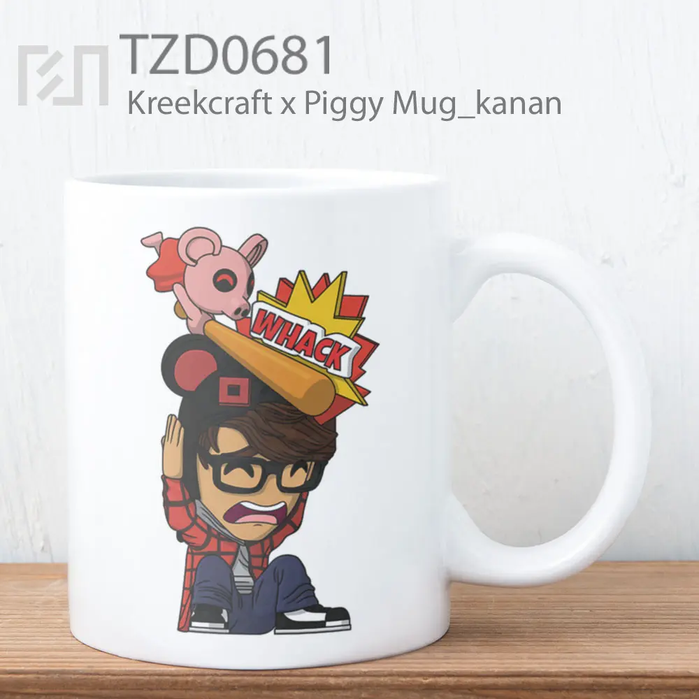 Kreekcraft x Piggy Mug