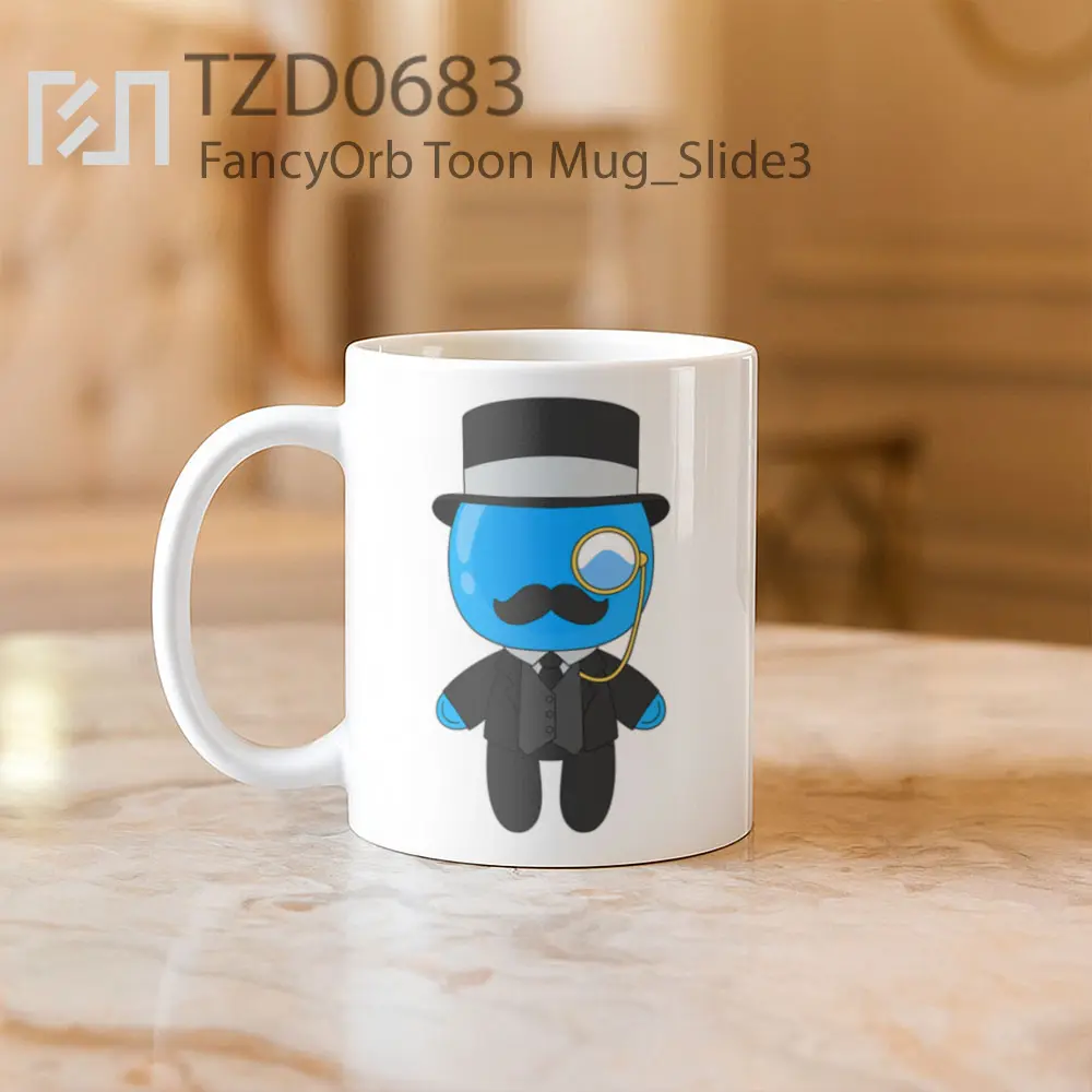 FancyOrb Toon Mug - All-side / Desain