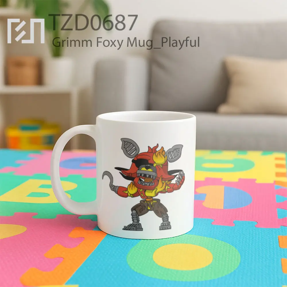 Grimm Foxy Mug - All-side / Desain