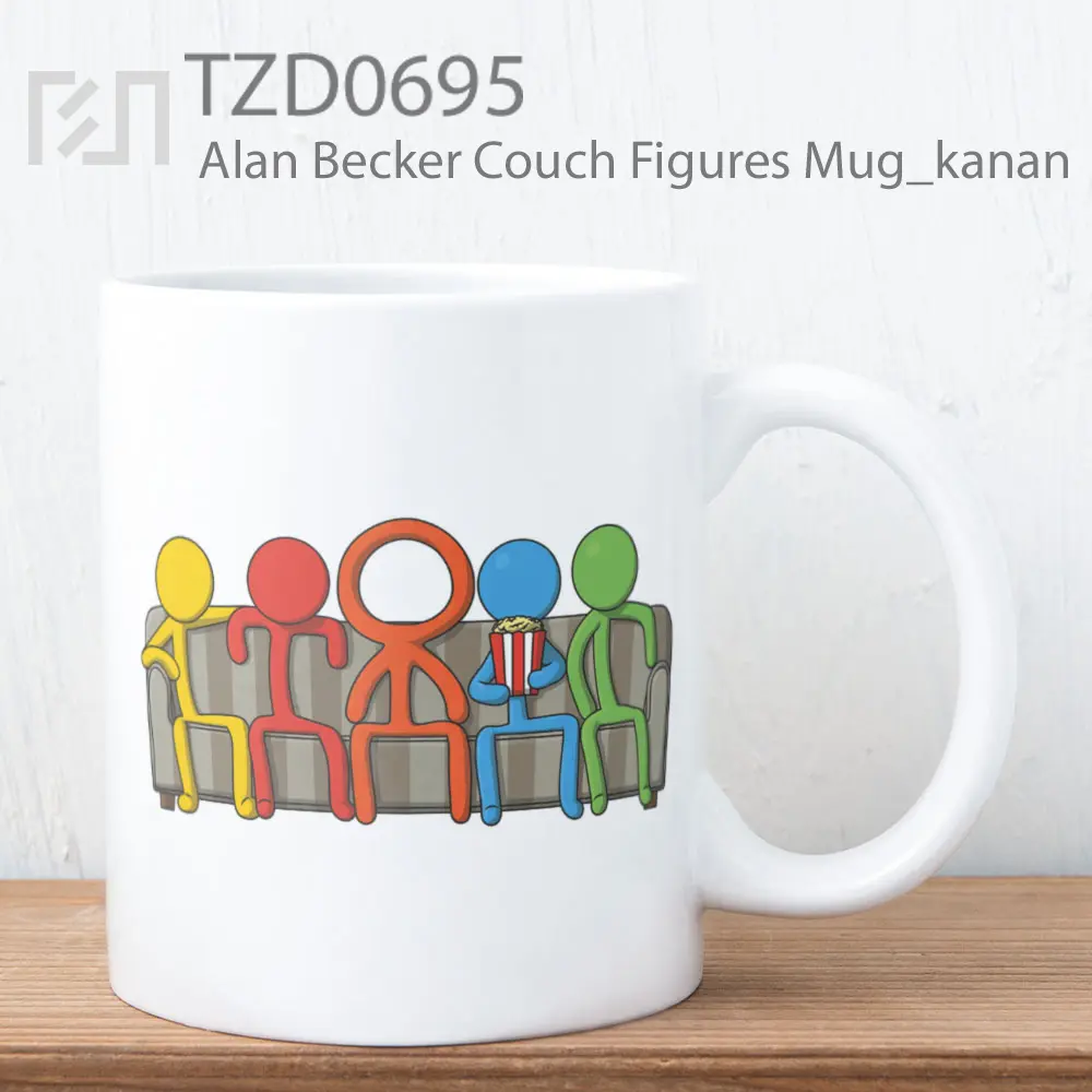 Alan Becker Couch Figures Mug