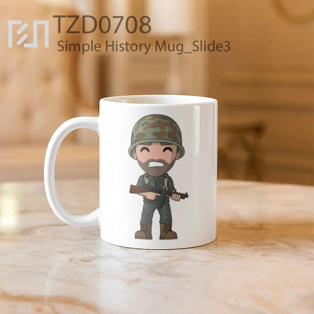 Simple History Mug - All-side / Desain