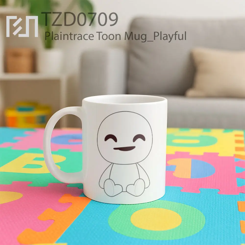 Plaintrace Toon Mug - All-side / Desain