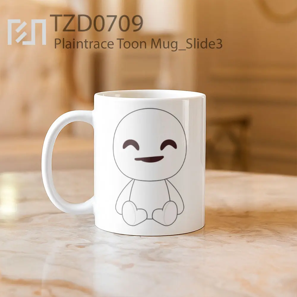 Plaintrace Toon Mug - All-side / Desain