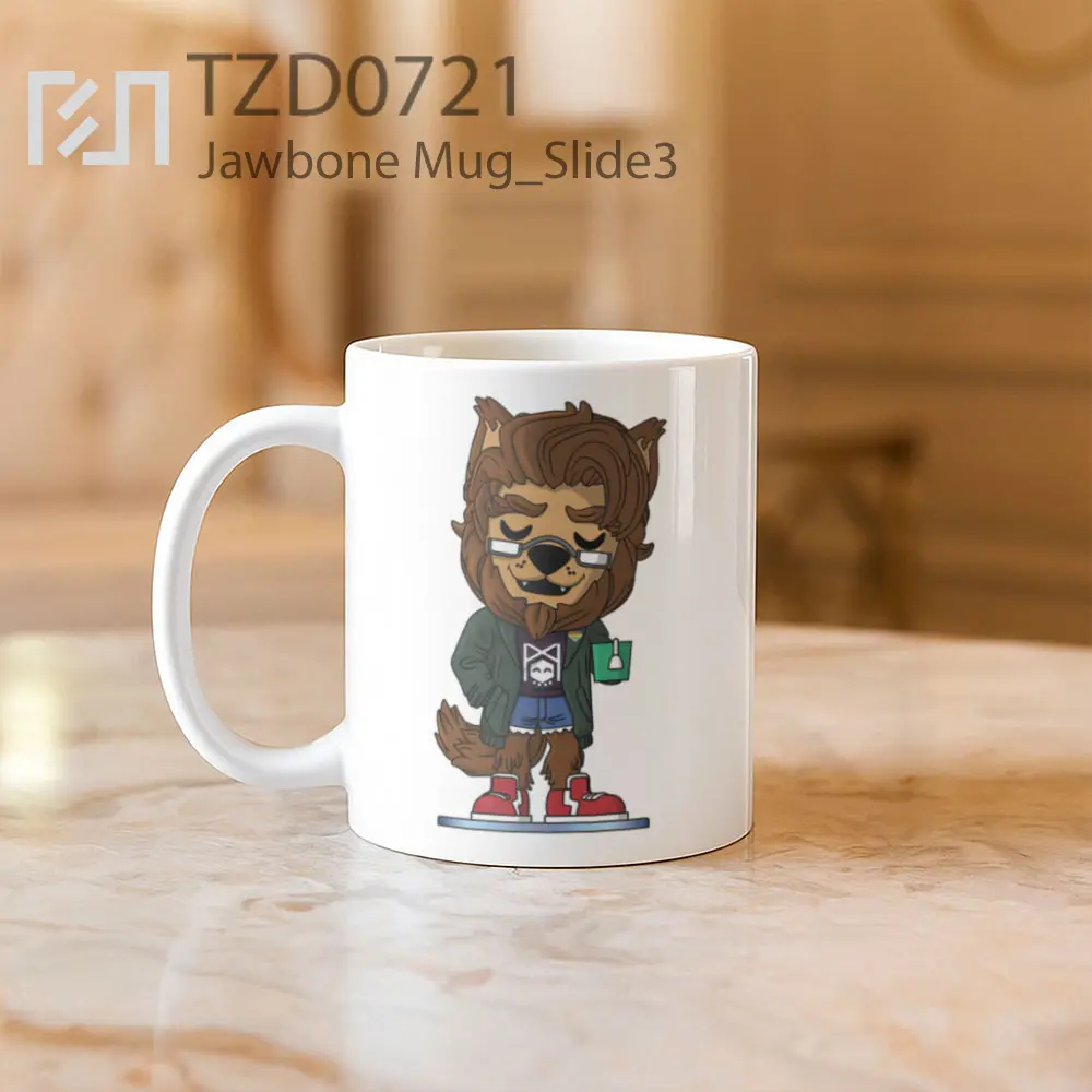 Jawbone Mug - All-side / Desain