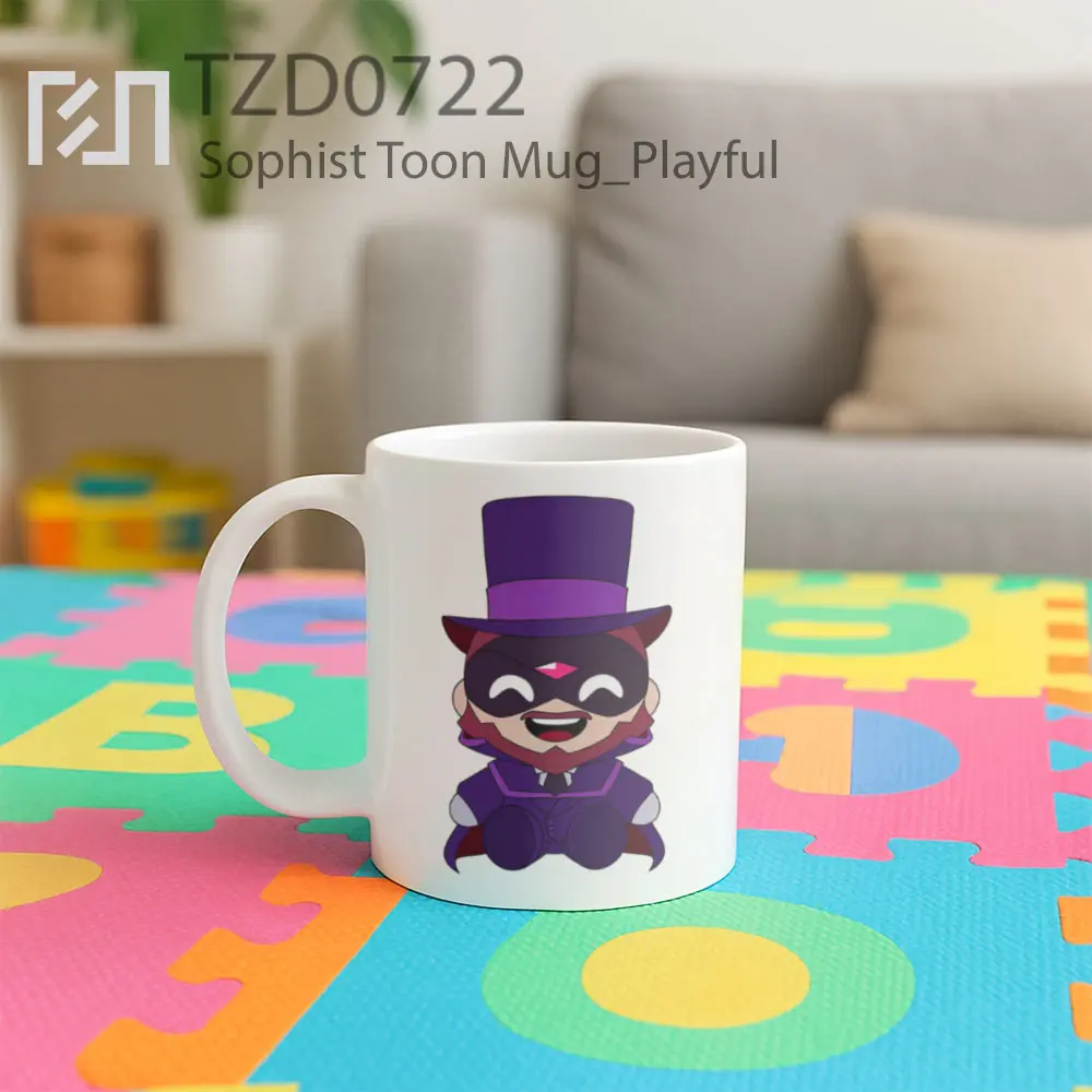 Sophist Toon Mug - All-side / Desain