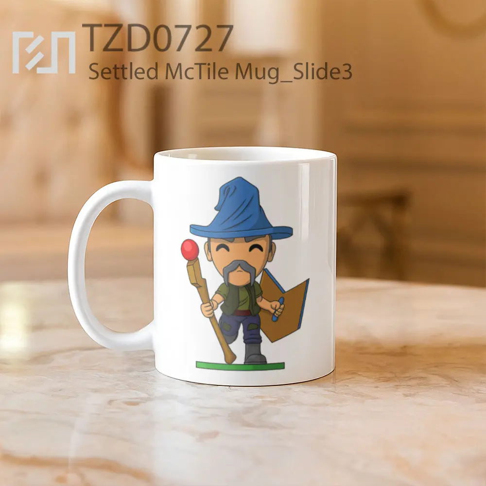 Settled McTile Mug - All-side / Desain