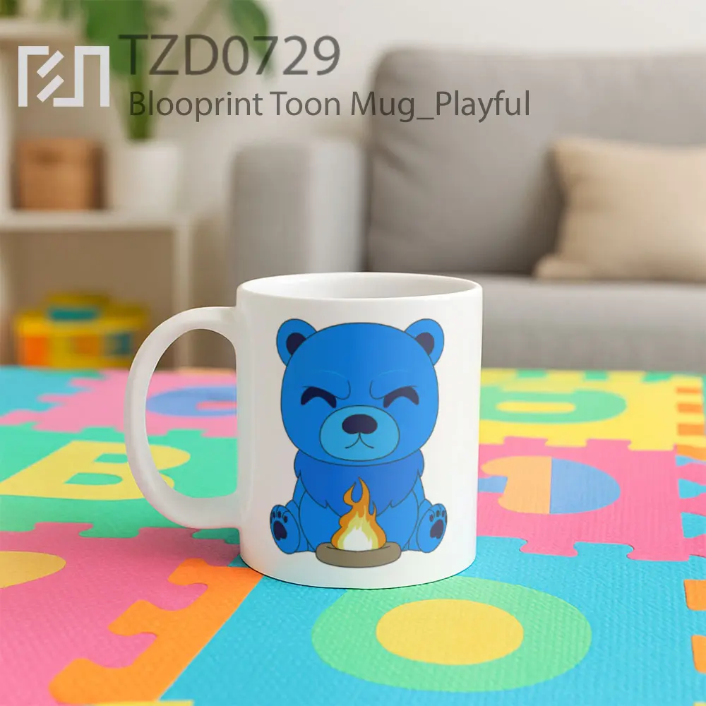 Blooprint Toon Mug - All-side / Desain