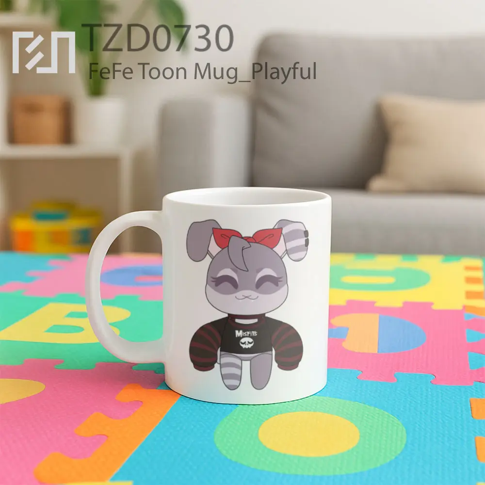 FeFe Toon Mug - All-side / Desain