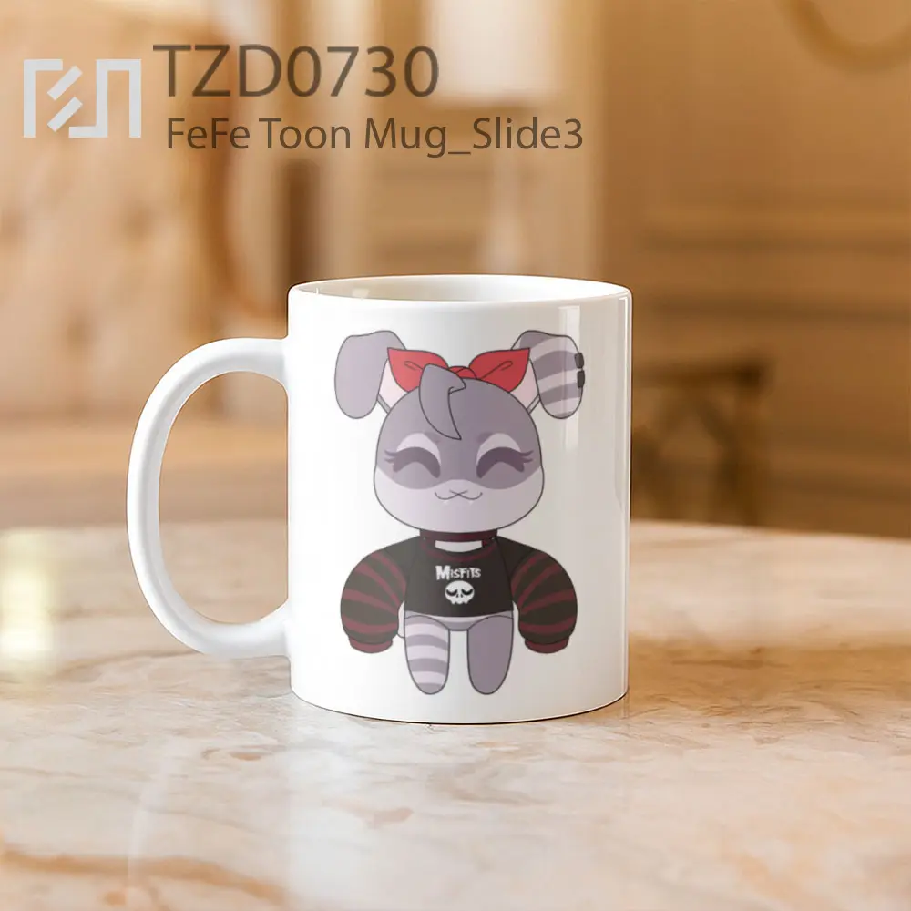 FeFe Toon Mug - All-side / Desain