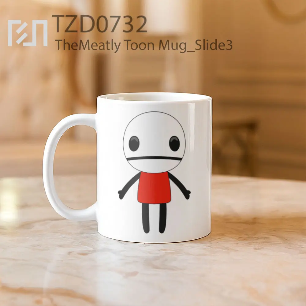 TheMeatly Toon Mug - All-side / Desain