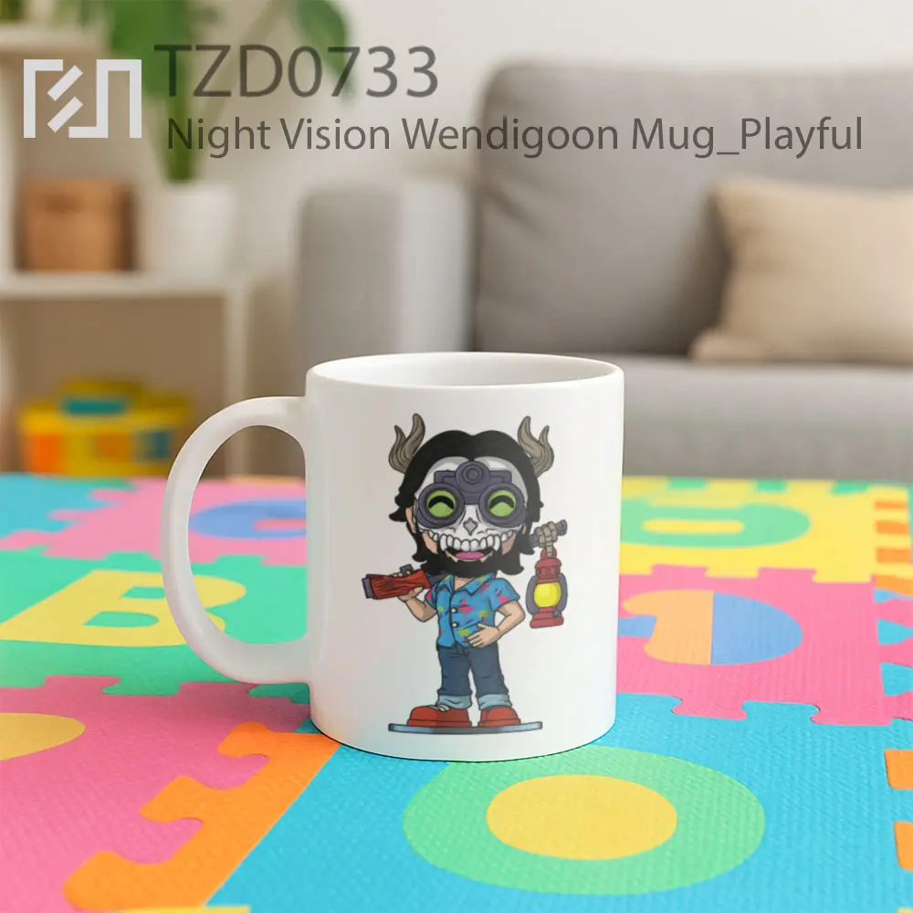 Night Vision Wendigoon Mug - All-side / Desain