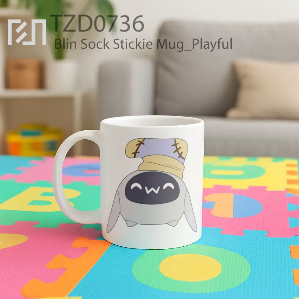 Blin Sock Stickie Mug - All-side / Desain