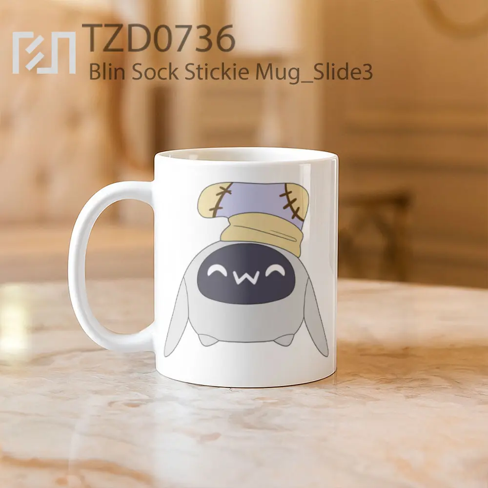 Blin Sock Stickie Mug - All-side / Desain