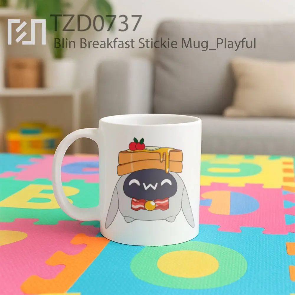 Blin Breakfast Stickie Mug - All-side / Desain