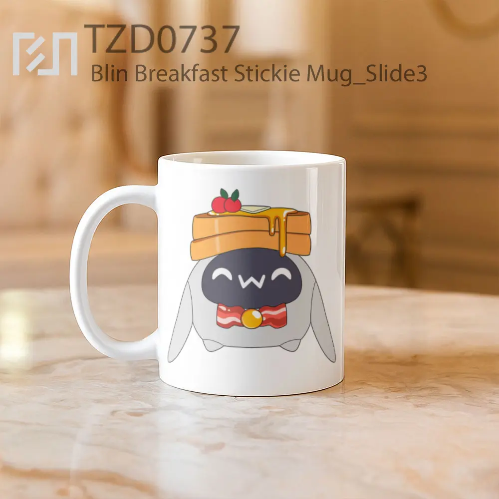 Blin Breakfast Stickie Mug - All-side / Desain