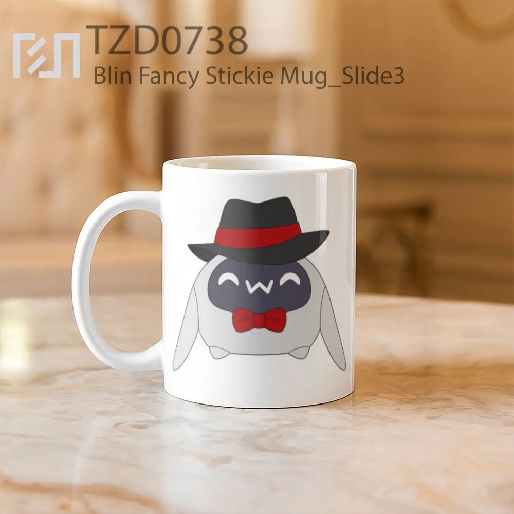 Blin Fancy Stickie Mug - All-side / Desain