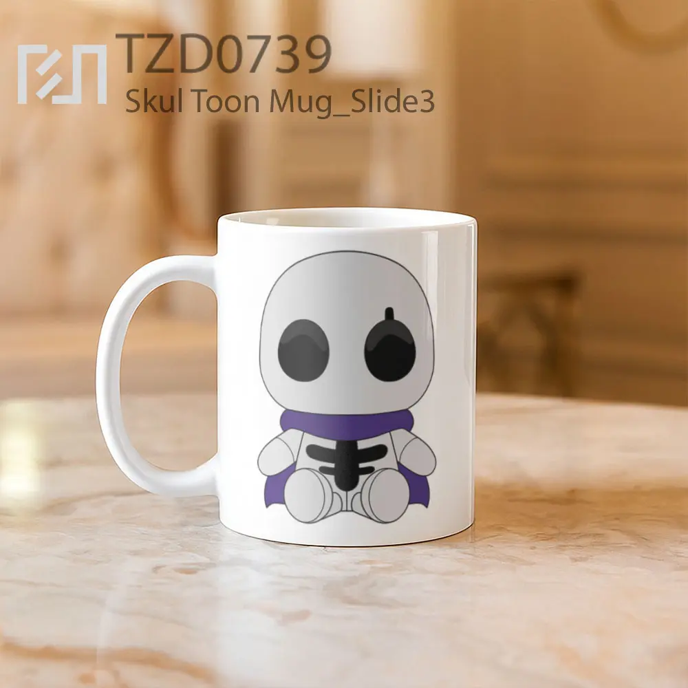 Skul Toon Mug - All-side / Desain