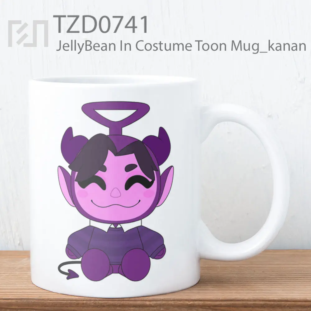 JellyBean In Costume Toon Mug