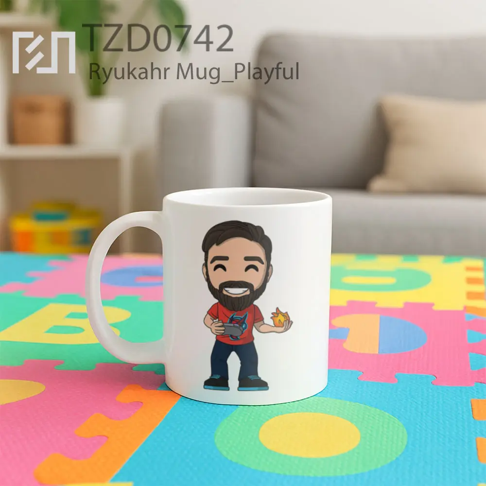 Ryukahr Mug - All-side / Desain