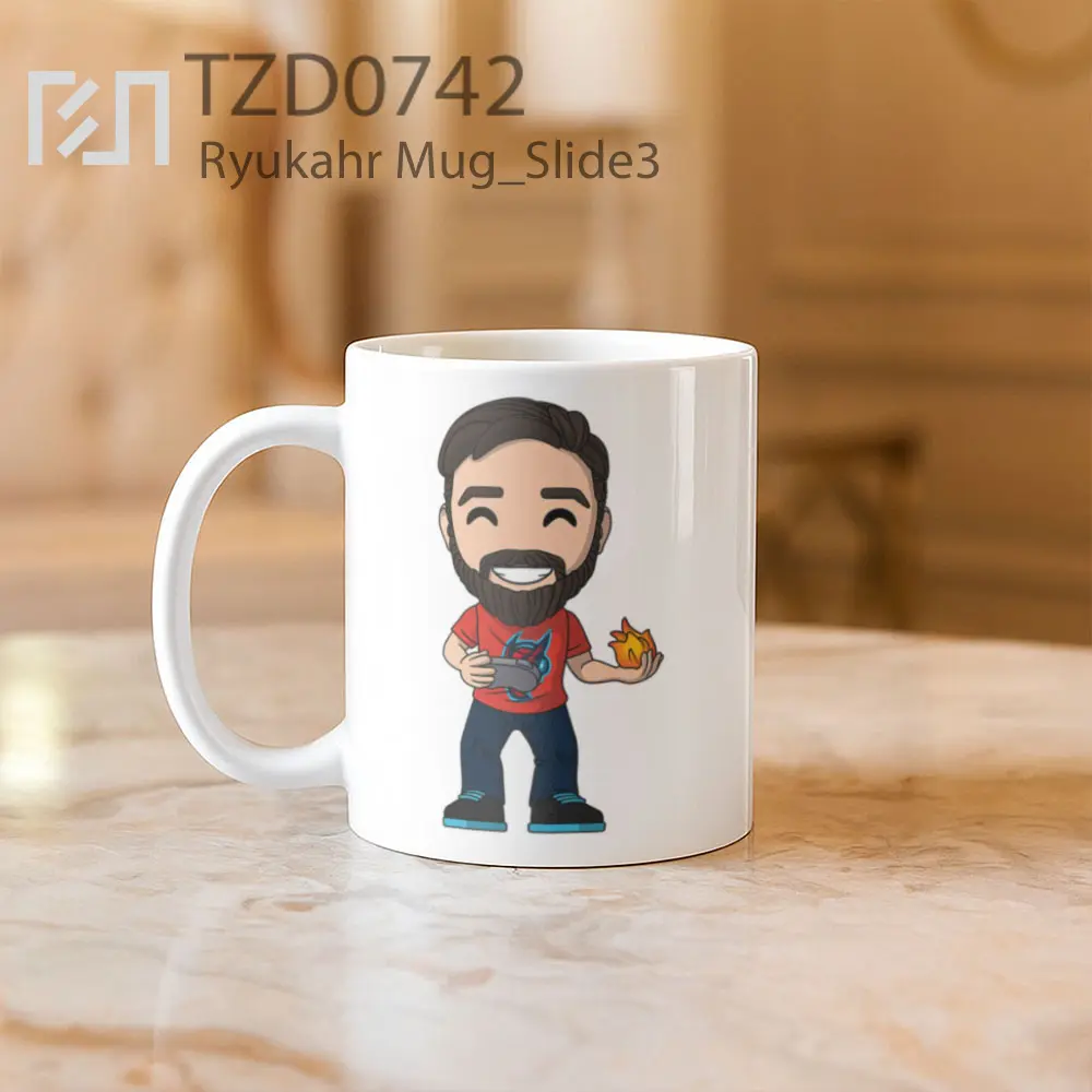 Ryukahr Mug - All-side / Desain