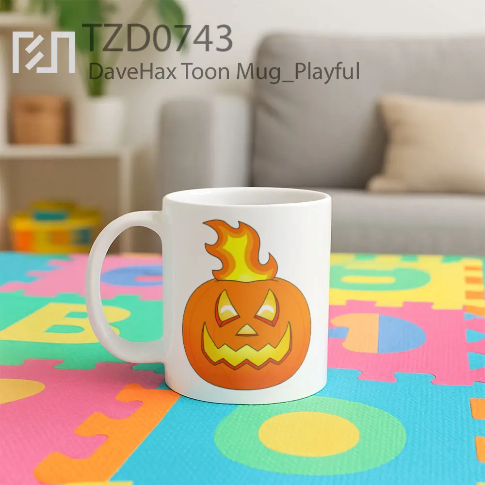 DaveHax Toon Mug - All-side / Desain