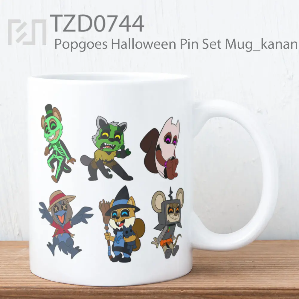 Popgoes Halloween Pin Set Mug