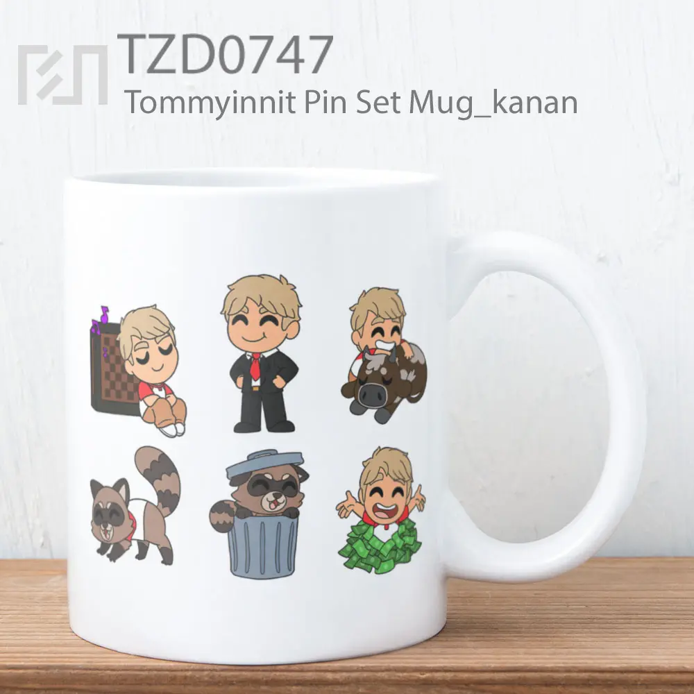 Tommyinnit Pin Set Mug